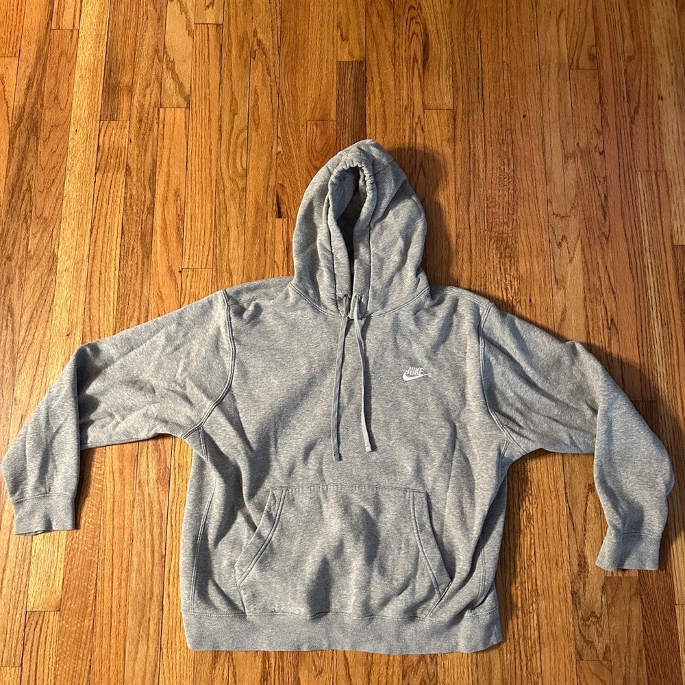 Nike Men's Large Gray Hoodie